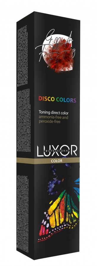 Тонирующий краситель для волос прямого действия Luxor пепельный 100 мл